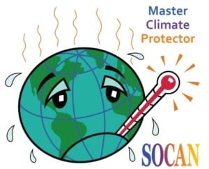 Southern Oregon Climate Action Now Master Climate Protector graphic.