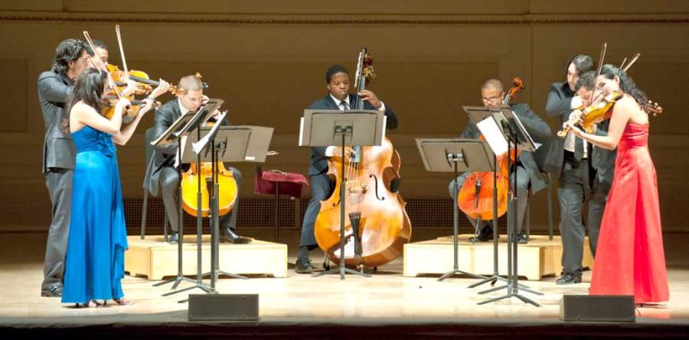 The Sphinx Virtuosi, featuring Black and Latinx artists, will close the Festival of Arts Oct. 7 with "Songs for Our Times," a collection of new compositions for chamber orchestra.