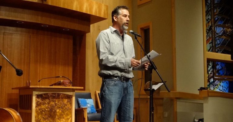 Mark Yaconelli and The Hearth return to Temple Emek Shalom in Ashland Thursday, Sept. 22, from 7 to 8:30 p.m. Yaconelli is seen here in an image from The Hearth's Facebook page posted in 2015.