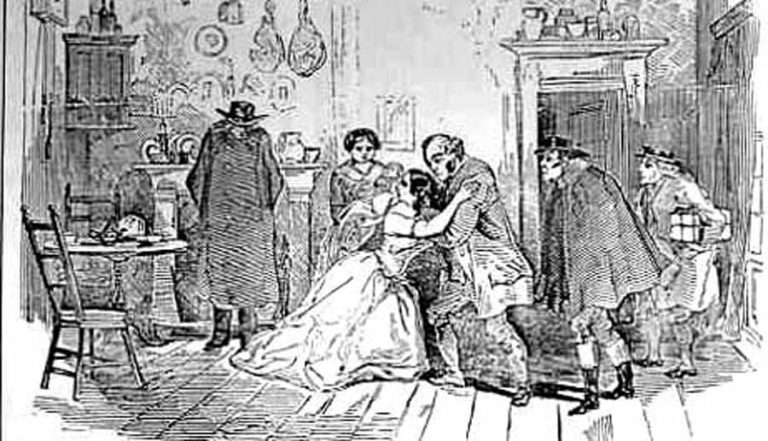 An illustration from the Illustrated London News