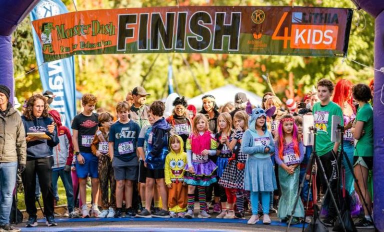 Proceeds from the Ashland Monster Dash Run for Education in Lithia Park fundraiser helped make it possible for the Ashland Schools Foundation to award this year's grants.