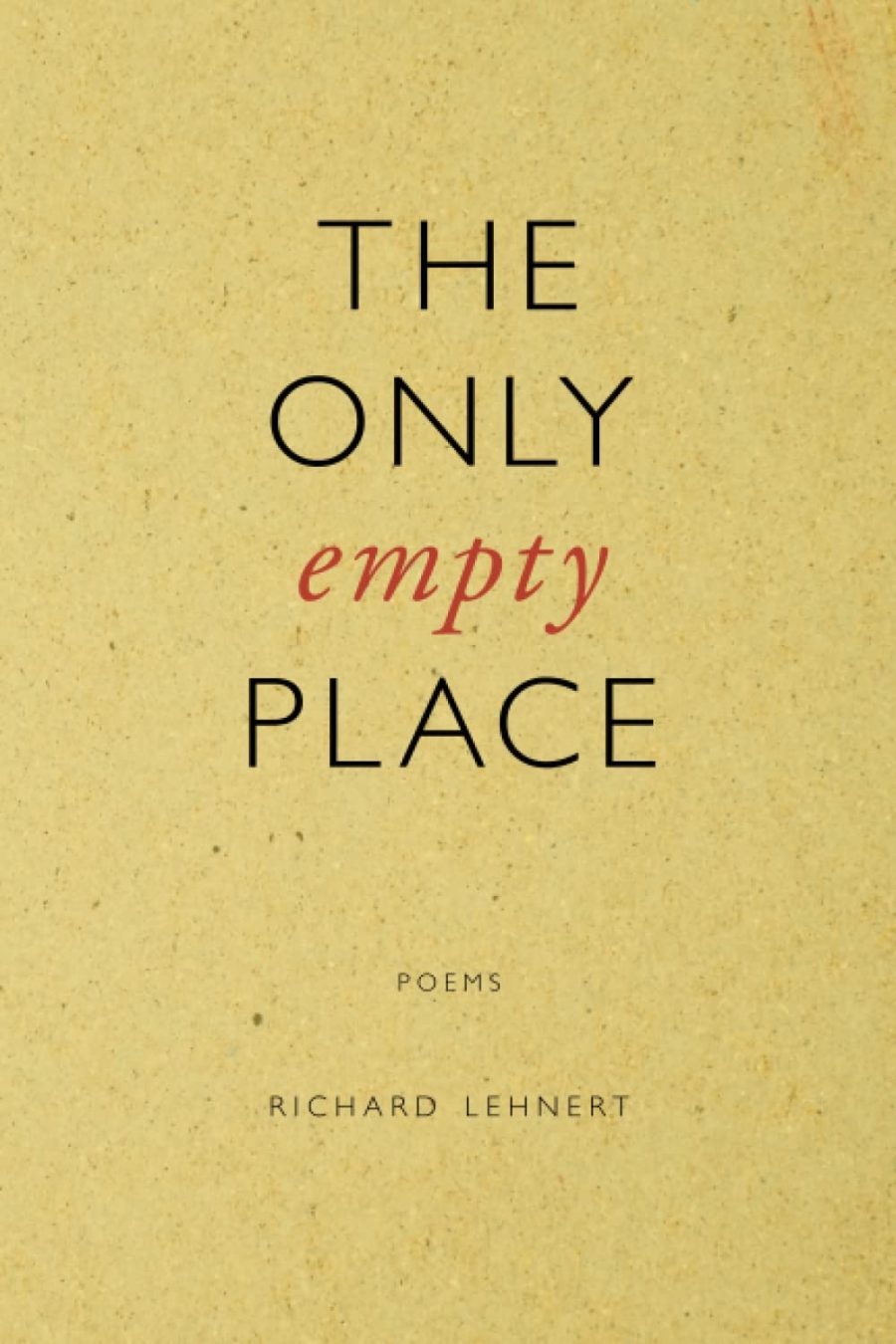 Richard Lehnert: Poetry Reading and Book Launch
