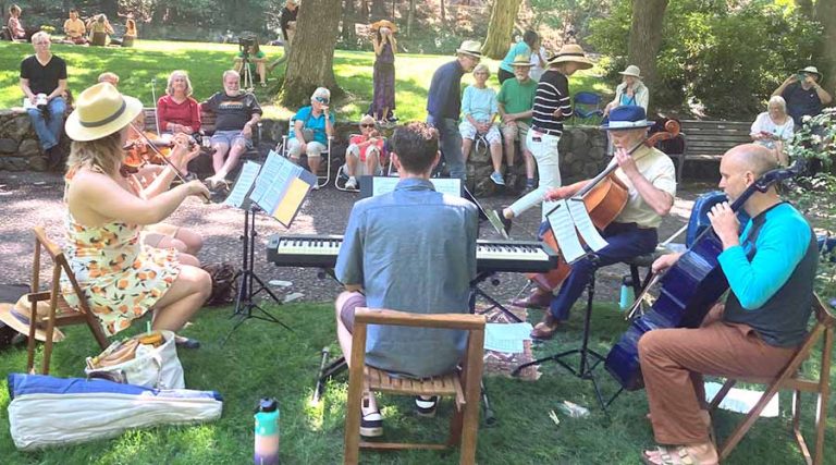 Daniel Sperry quintet at Lithia Park