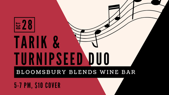 Bloomsbury Blends presents Tarik & Turnipseed Duo