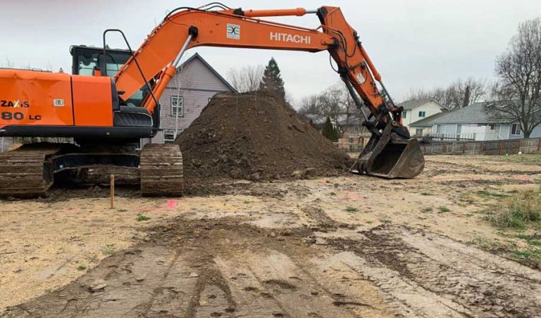 The Beach Creek subdivision under construction in January 2024. The city has chosen a new Southern Oregon nonprofit corporation, Trusted Homes, to develop six affordable homes at Beach Creek. Rogue Valley Times photo