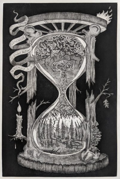 First Friday Art Show in June with artist Vanessa Jo Bahr: Memento Mori