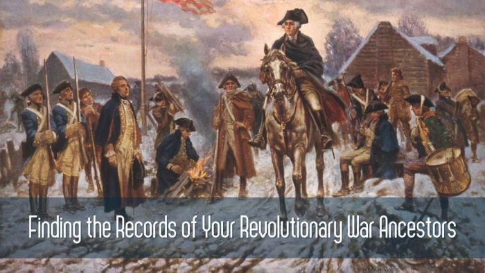 Class: Finding the Records of Your Revolutionary War Ancestors