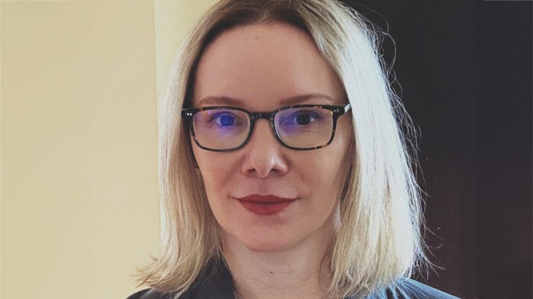 Bernadette Boscoe, an assistant professor in the Computer Science Department at Southern Oregon University