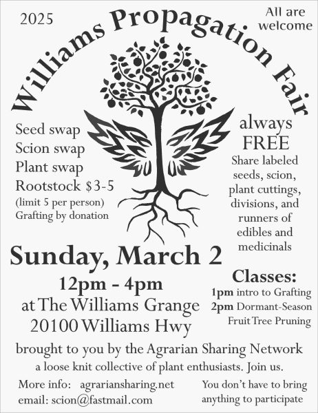 Williams Plant Propagation Fair
