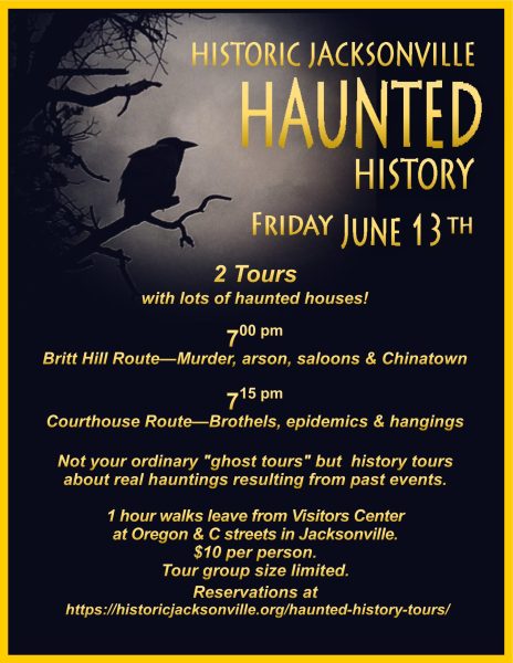 Haunted History Flyer – June 2025
