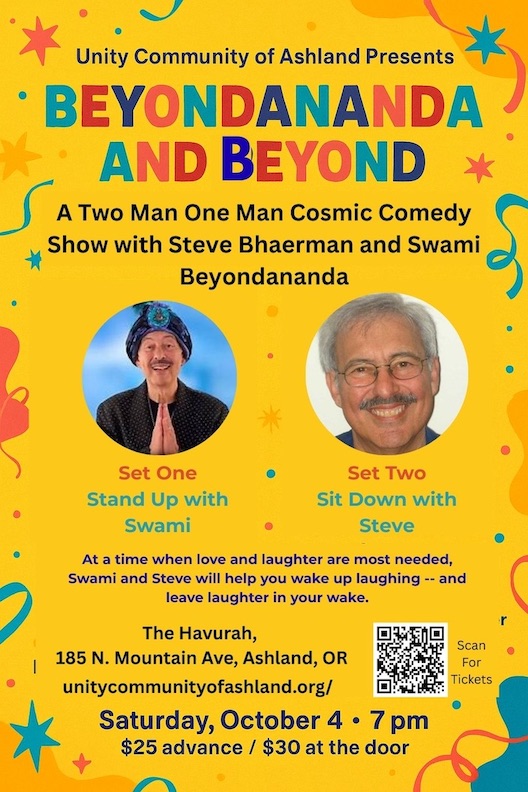 Beyondananda and Beyond — An Evening of Cosmic Comedy with Swami Beyondananda